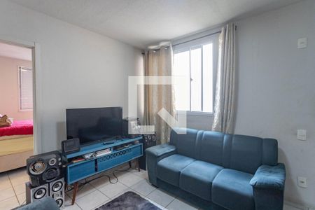 Sala  de apartamento à venda com 2 quartos, 48m² em Jardim Apura, Diadema