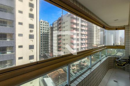 Sacada  de apartamento para alugar com 2 quartos, 87m² em Aviação, Praia Grande