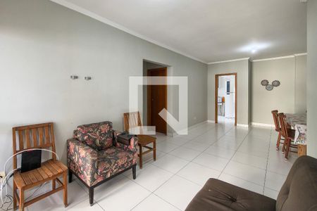Sala de apartamento para alugar com 2 quartos, 87m² em Aviação, Praia Grande