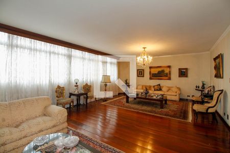 Sala de Estar de apartamento à venda com 3 quartos, 298m² em Paraíso, São Paulo