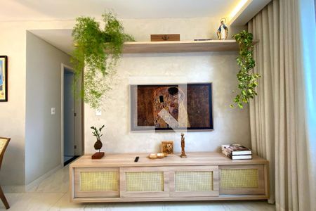 Sala de apartamento à venda com 2 quartos, 57m² em Santo Antônio, Belo Horizonte