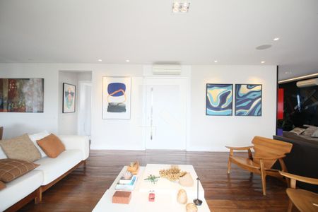 Sala de apartamento à venda com 4 quartos, 200m² em Panamby, São Paulo