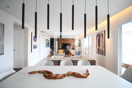 Sala de Jantar de apartamento à venda com 4 quartos, 200m² em Panamby, São Paulo