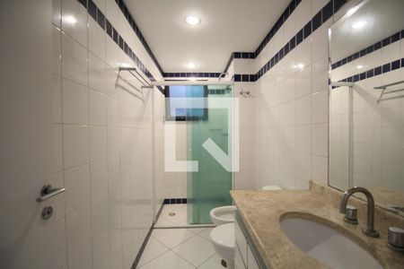 Banheiro da Suíte 1 de apartamento à venda com 3 quartos, 124m² em Vila Andrade, São Paulo