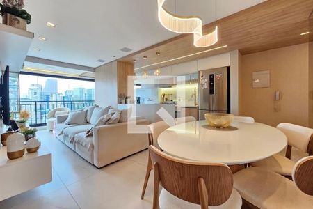 Sala de Jantar de apartamento à venda com 2 quartos, 94m² em Vila Cordeiro, São Paulo
