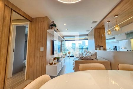 Sala de Jantar de apartamento à venda com 2 quartos, 94m² em Vila Cordeiro, São Paulo
