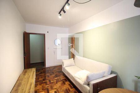 Sala de apartamento para alugar com 1 quarto, 37m² em Petrópolis, Porto Alegre