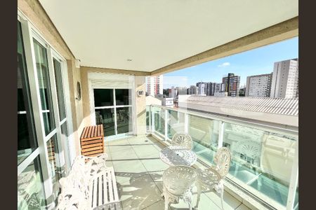 Varanda da Sala de apartamento à venda com 3 quartos, 118m² em Vila Dom Pedro Ii, São Paulo
