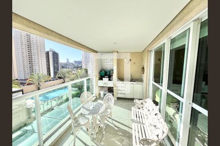 Varanda da Sala de apartamento à venda com 3 quartos, 118m² em Vila Dom Pedro Ii, São Paulo