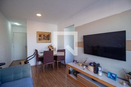 Sala de apartamento para alugar com 2 quartos, 54m² em Jardim Abatia, Sorocaba