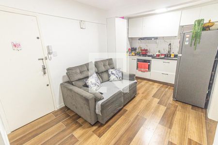 Sala/Cozinha de apartamento à venda com 2 quartos, 43m² em Brás, São Paulo