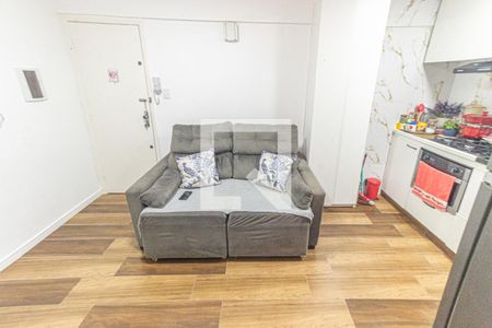 Sala/Cozinha de apartamento à venda com 2 quartos, 43m² em Brás, São Paulo