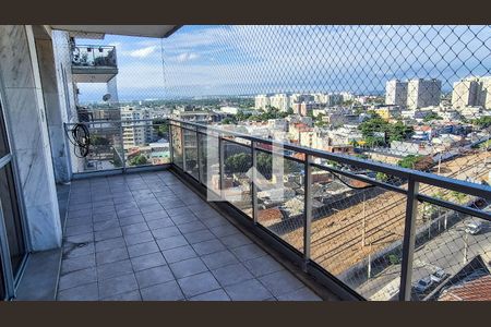 Varanda da Sala de apartamento para alugar com 4 quartos, 160m² em Penha, Rio de Janeiro