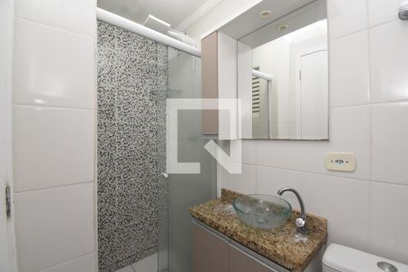 Banheiro da Suíte de apartamento para alugar com 2 quartos, 70m² em Afonso Pena, São José dos Pinhais