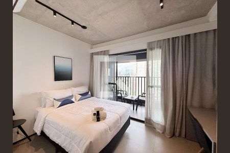 Quarto de apartamento para alugar com 1 quarto, 25m² em Brooklin, São Paulo