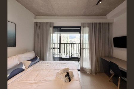Quarto de apartamento para alugar com 1 quarto, 25m² em Brooklin, São Paulo