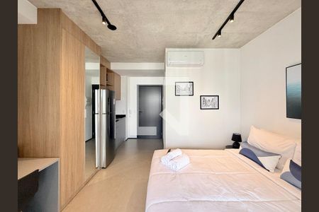 Quarto de apartamento para alugar com 1 quarto, 25m² em Brooklin, São Paulo