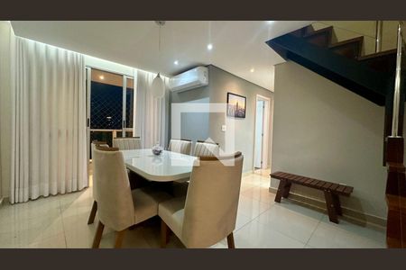 Sala  de apartamento à venda com 3 quartos, 160m² em Paquetá, Belo Horizonte