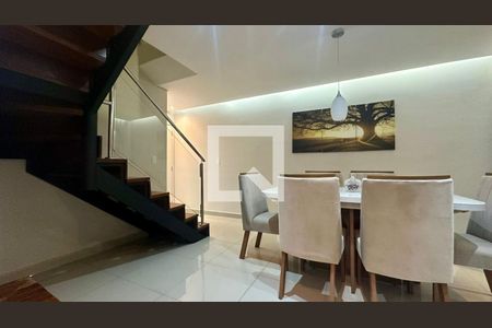 Sala  de apartamento à venda com 3 quartos, 160m² em Paquetá, Belo Horizonte
