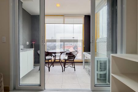 Varanda da Sala de kitnet/studio para alugar com 1 quarto, 39m² em Ipiranga, São Paulo