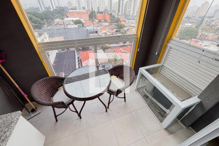 Varanda da Sala de kitnet/studio para alugar com 1 quarto, 39m² em Ipiranga, São Paulo