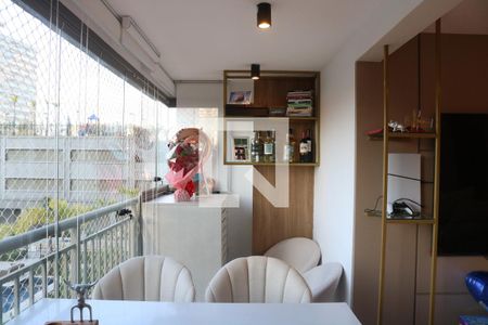 Varanda gourmet de apartamento à venda com 3 quartos, 90m² em Barra Funda, São Paulo
