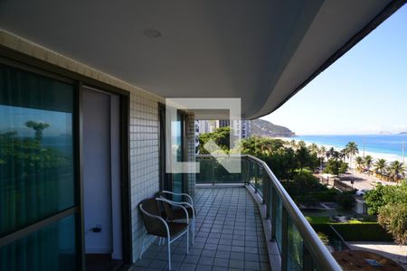 Varanda de apartamento para alugar com 2 quartos, 102m² em São Conrado, Rio de Janeiro