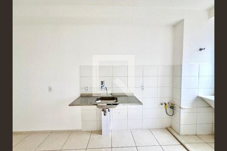 Cozinha e Área de Serviço de apartamento para alugar com 2 quartos, 55m² em Mantiqueira, Belo Horizonte