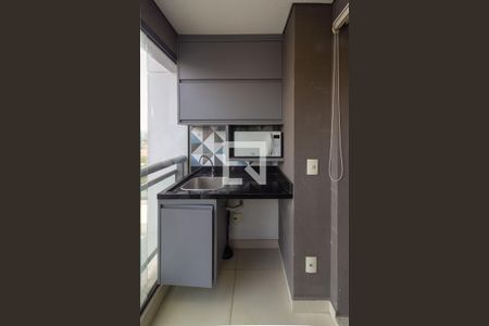 Varanda e Área de serviço de apartamento à venda com 1 quarto, 112m² em Cidade Monções, São Paulo