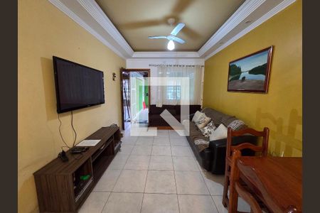 Sala de casa para alugar com 2 quartos, 150m² em Vila Caiçara, Praia Grande