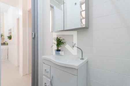 Banheiro de kitnet/studio à venda com 1 quarto, 36m² em Tijuca, Rio de Janeiro