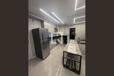 Sala/cozinha de apartamento à venda com 2 quartos, 32m² em Quinta da Paineira, São Paulo