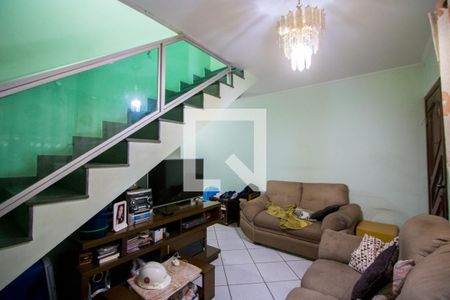 Sala de casa à venda com 3 quartos, 120m² em Vila Curuçá, Santo André