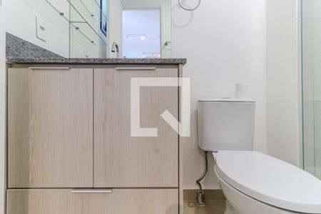Banheiro de kitnet/studio à venda com 1 quarto, 24m² em Campos Elíseos, São Paulo