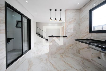 Sala/Cozinha de casa à venda com 3 quartos, 80m² em Vila Paranagua, São Paulo