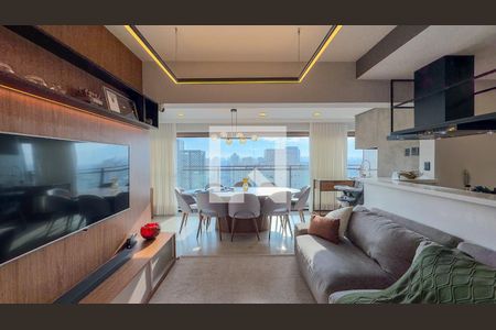 Sala de apartamento para alugar com 3 quartos, 109m² em Campo Belo, São Paulo