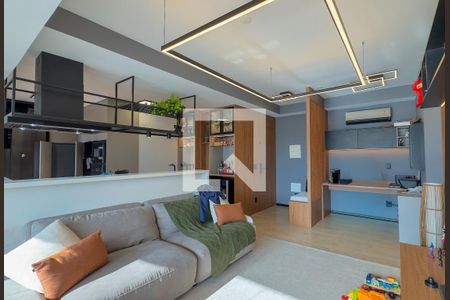 Sala de apartamento para alugar com 3 quartos, 109m² em Campo Belo, São Paulo