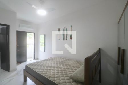 Suíte de apartamento para alugar com 3 quartos, 85m² em Jardim Tejereba, Guarujá