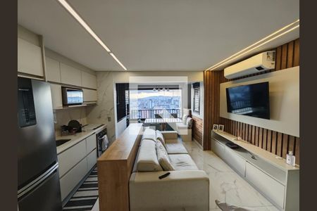 Sala de apartamento para alugar com 2 quartos, 50m² em Brás, São Paulo