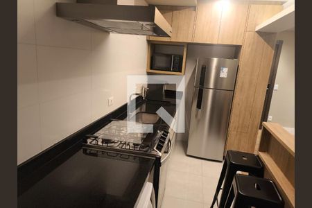 Cozinha de apartamento para alugar com 1 quarto, 53m² em Alphaville Industrial, Barueri
