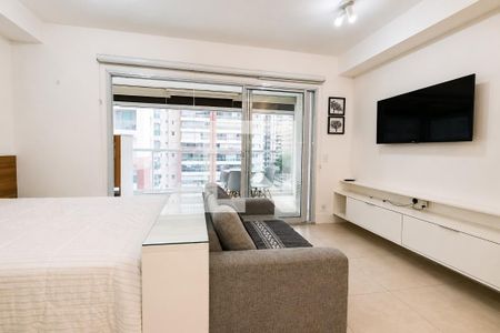 Dormitório de kitnet/studio para alugar com 1 quarto, 41m² em Consolação, São Paulo
