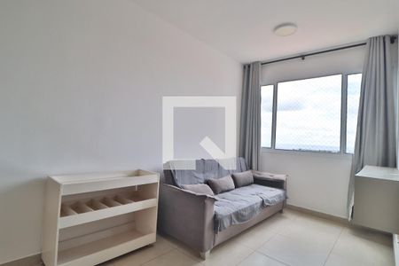 Sala de apartamento para alugar com 2 quartos, 52m² em Aclimação, Uberlândia