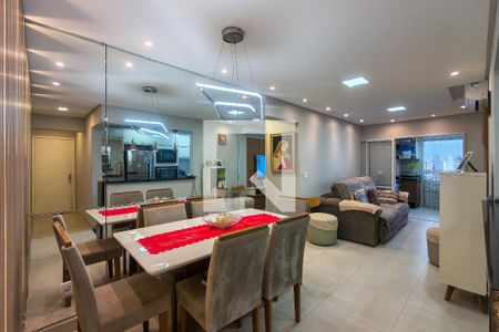 Sala de apartamento para alugar com 2 quartos, 78m² em Vila Tupi, Praia Grande