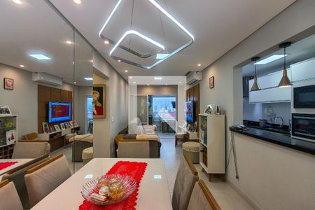 Sala de apartamento para alugar com 2 quartos, 78m² em Vila Tupi, Praia Grande
