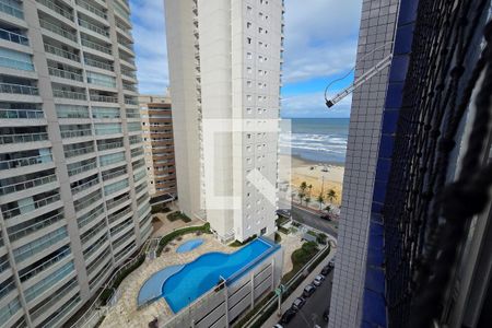 Sala de apartamento para alugar com 1 quarto, 37m² em Boqueirão, Praia Grande