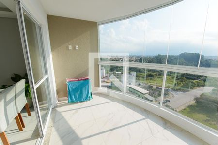 Varanda da Sala de apartamento para alugar com 3 quartos, 82m² em Esplanada Independência, Taubaté