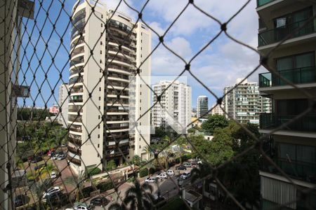 Sala - Vista de apartamento para alugar com 2 quartos, 70m² em Barra Olímpica, Rio de Janeiro