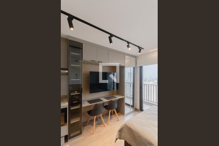 Sala/Quarto de kitnet/studio para alugar com 1 quarto, 24m² em Paraíso, São Paulo