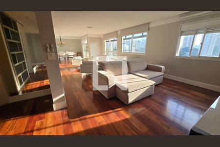 Sala de apartamento para alugar com 3 quartos, 169m² em Jardim, Santo André