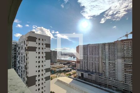 Vista da Sala de apartamento para alugar com 2 quartos, 56m² em Santo Cristo, Rio de Janeiro